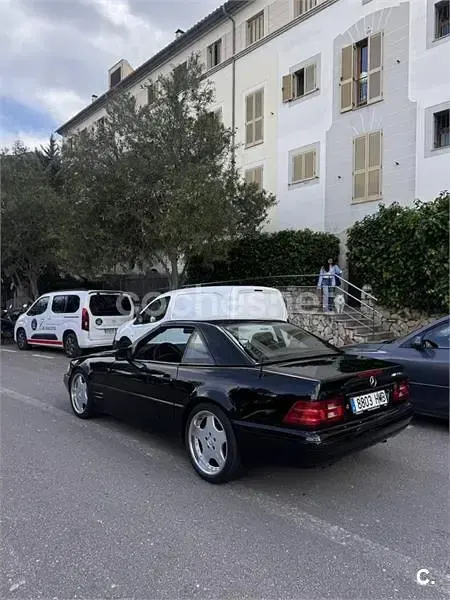 Usado Mercedes SL500 320 CV (235 kW) 1995 Negro Descapotable