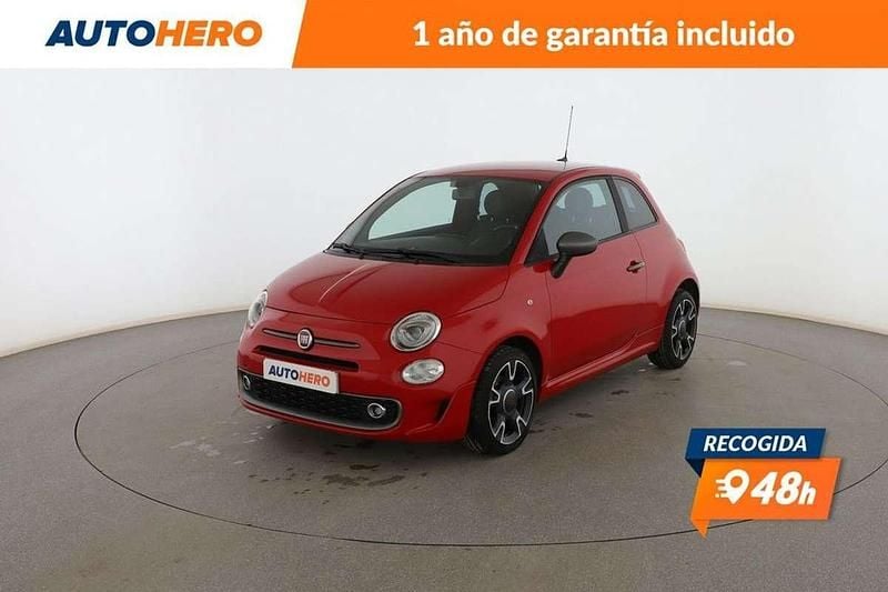 Rojo Usado 2017 Fiat 500 S Utilitario | 8599 € (Precio justo) - Imagen 1/3
