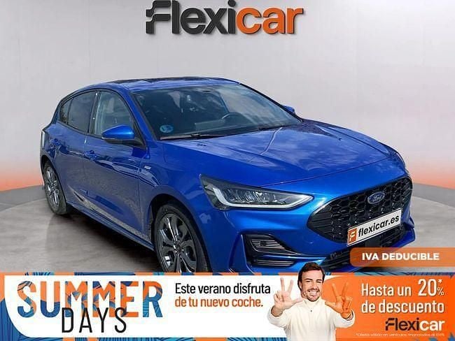 Azul Usado 2023 Ford Focus ST-Line Berlina | 18.490 € (Precio justo) - Imagen 1/4