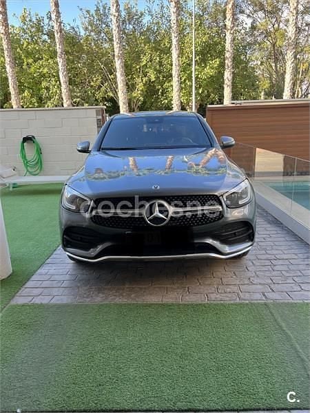 Usado Mercedes GLC220 194 CV (142 kW) 2020 Gris / plata Coupe
