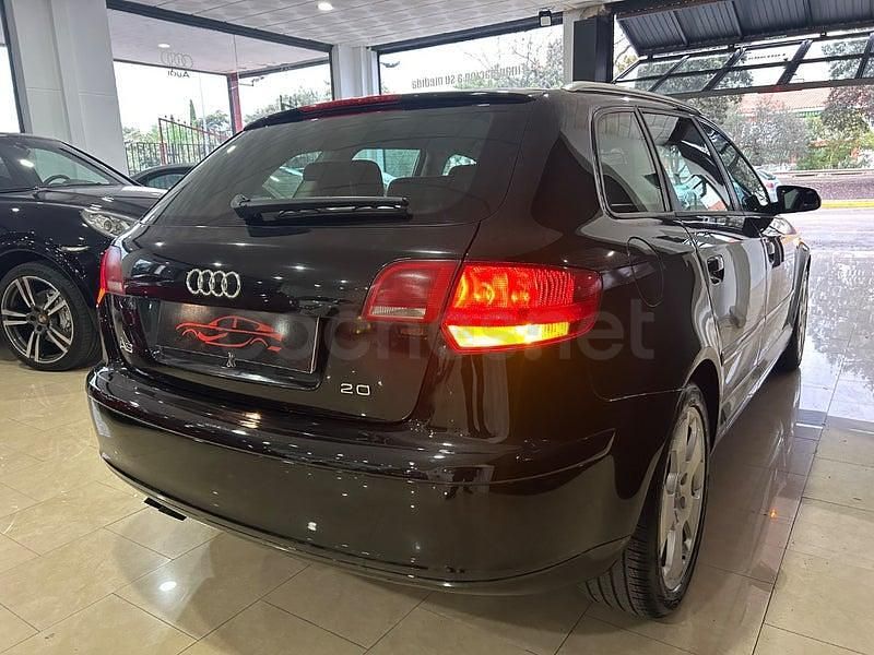 Usado Audi A3 Ambition 140 CV (102 kW) 2007 Negro Utilitario