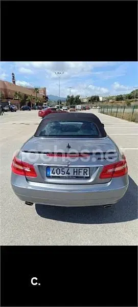 Usado Mercedes E350 Avantgarde 231 CV (169 kW) 2012 Gris / plata Descapotable