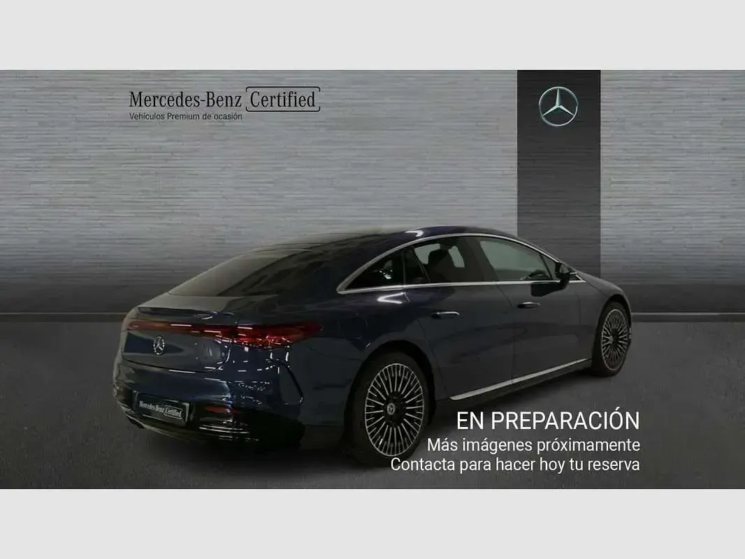 Usado Mercedes EQS450+ Edition 264 kW (360 CV) 2024 Azul Berlina