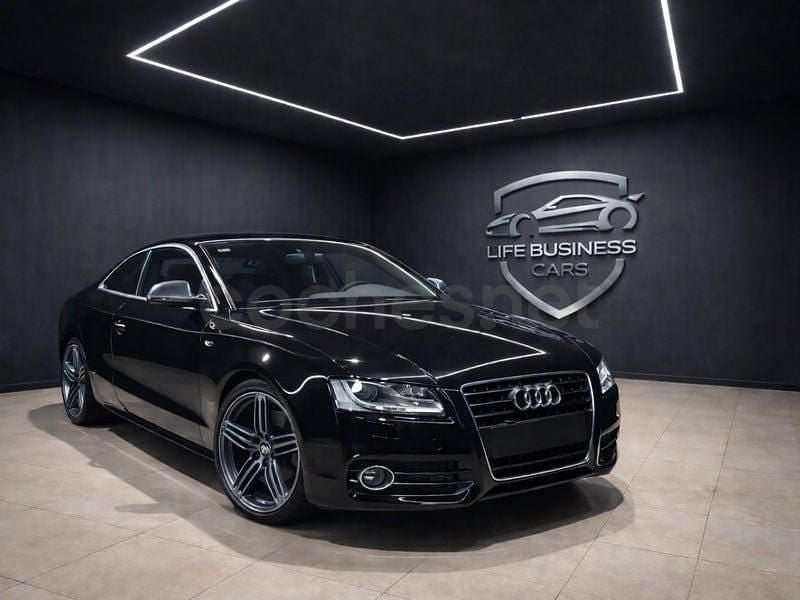 Usado Audi A5 S-Line 211 CV (155 kW) 2009 Negro Coupe