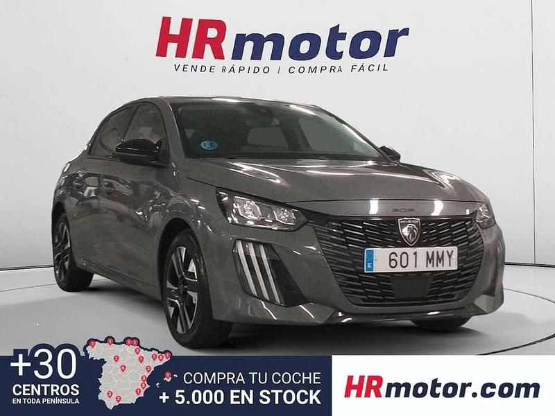 Usado Peugeot 208 Allure 101 CV (74 kW) 2024 Gris Utilitario