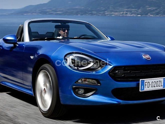 Azul Usado 2018 Fiat 124 Spider Lusso Descapotable | 23.500 € (Precio justo) - Imagen 1/4