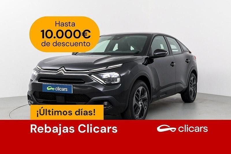 Negro Usado 2024 Citroën C4 PureTech | 16.990 € (Precio justo) - Imagen 1/4