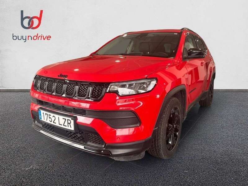 Rojo Usado 2022 Jeep Compass Night Eagle SUV | 19.700 € (Precio justo) - Imagen 1/4
