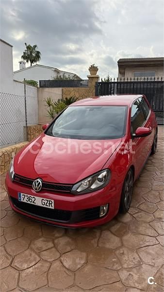 Usado VW Golf VI GTI 210 CV (154 kW) 2010 Rojo Utilitario