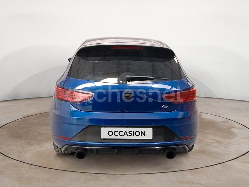 Usado Seat Leon FR 150 CV (110 kW) 2018 Azul Berlina