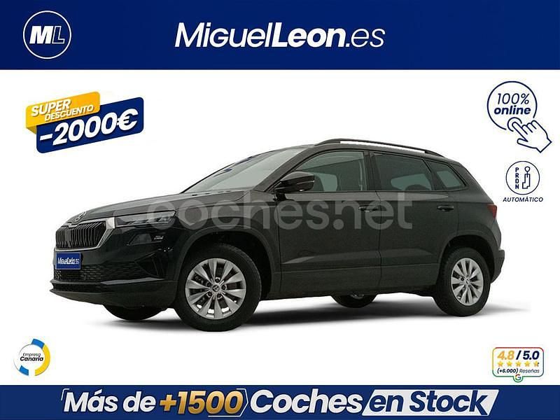 Negro Usado 2024 Skoda Karoq Ambition SUV | 26.985 € (Precio justo) - Imagen 1/3