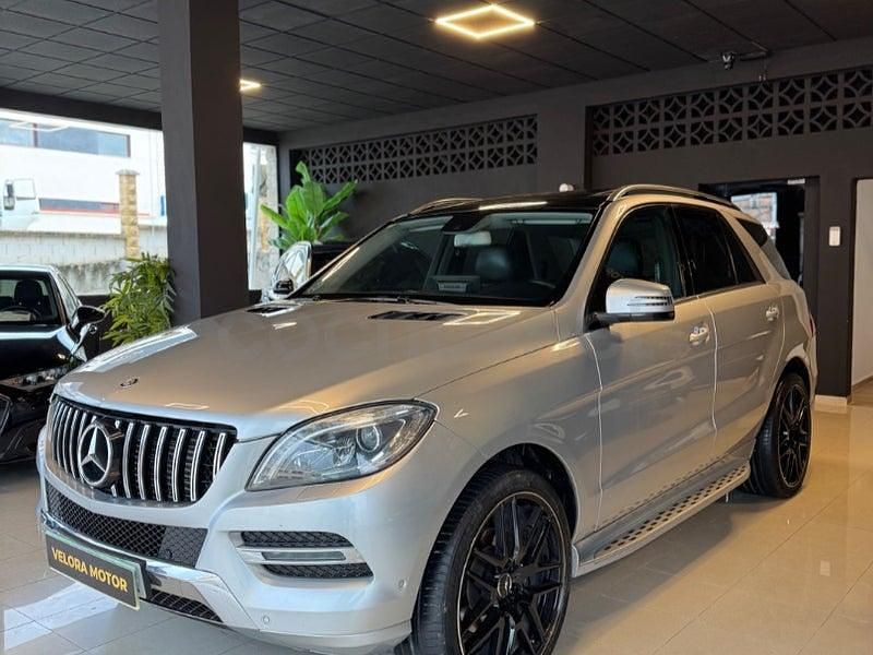 Usado Mercedes ML350 258 CV (189 kW) 2014 Gris / plata SUV