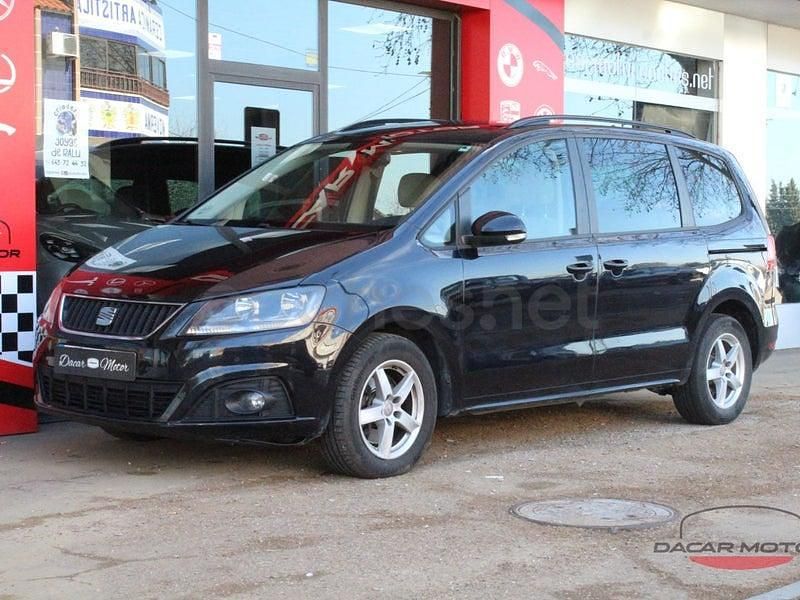 Usado Seat Alhambra Ecomotive 140 CV (102 kW) 2014 Negro Monovolumen