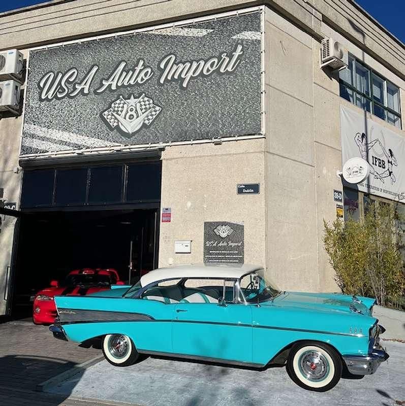 Usado Chevrolet Bel Air 220 CV (161 kW) 1957 Azul Berlina