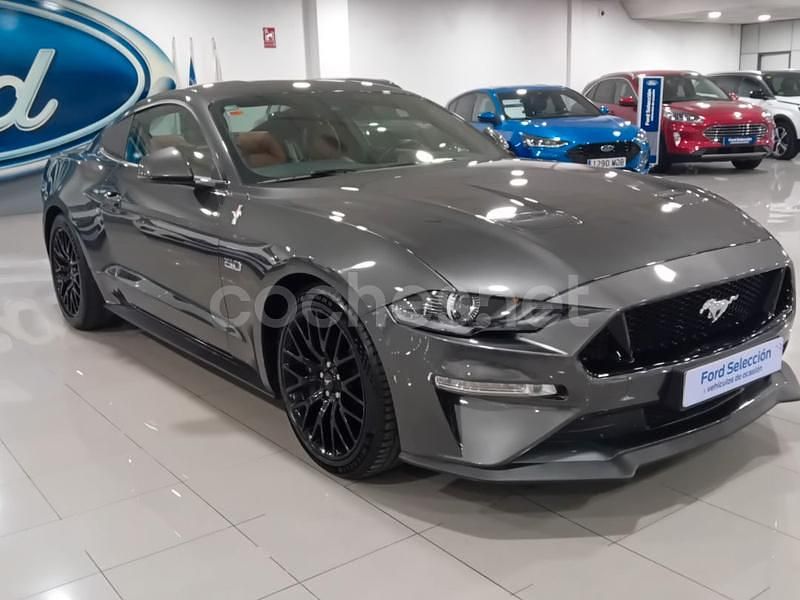 Gris / plata Usado 2019 Ford Mustang GT Coupe | 45.900 € (Precio justo) - Imagen 1/4