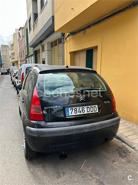 Usado Citroën C3 75 CV (55 kW) 2004 Negro Berlina