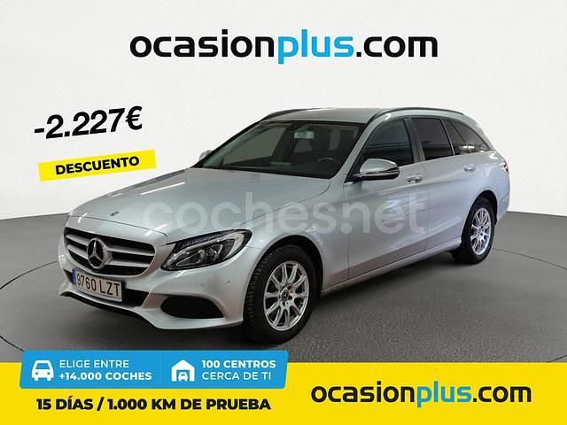 Gris / plata Usado 2018 Mercedes C220 Familiar | 24.500 € (Precio justo) - Imagen 1/4