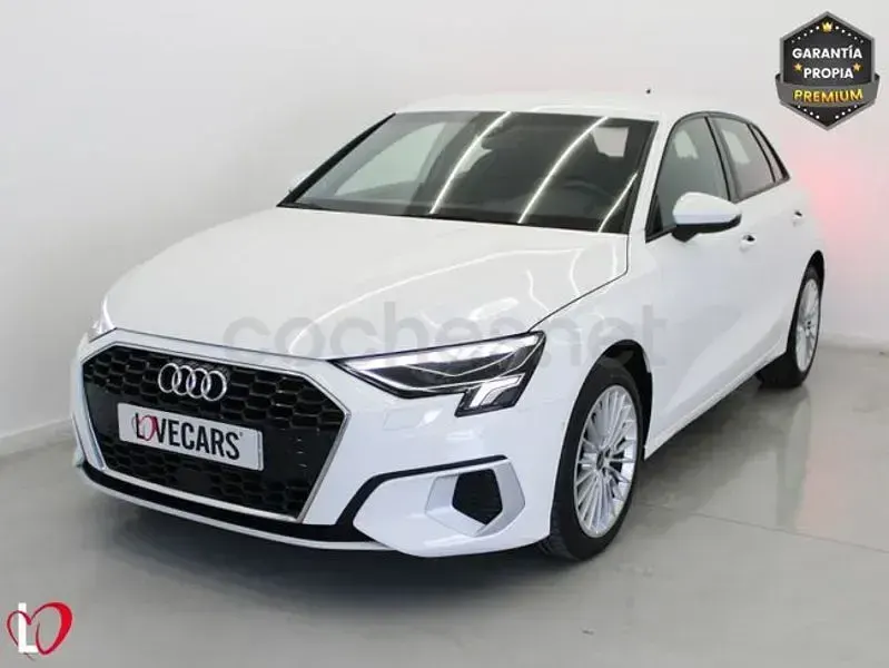 Usado Audi A3 Advanced Plus 116 CV (85 kW) 2022 Blanco Berlina