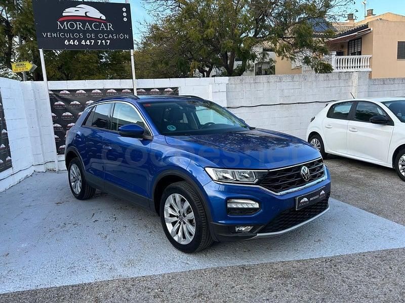 Usado VW T-Roc Advance 115 CV (84 kW) 2020 Azul SUV
