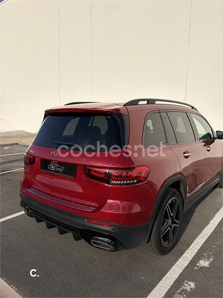 Usado Mercedes GLB200 150 CV (110 kW) 2022 Rojo SUV