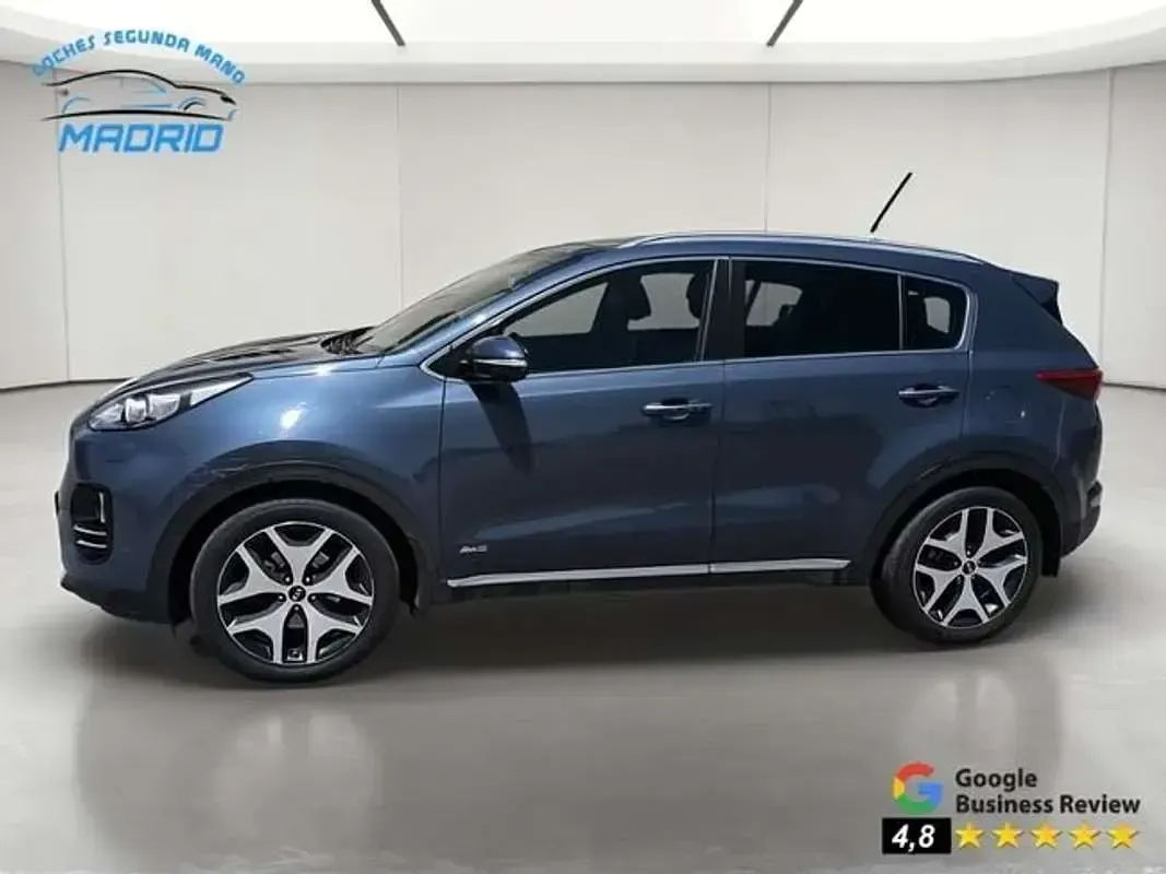 Usado Kia Sportage GT-Line 177 CV (130 kW) 2016 Azul SUV