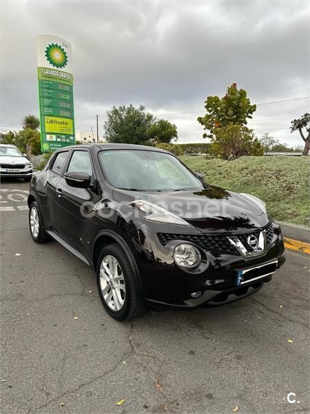 Violeta / lila Usado 2015 Nissan Juke Tekna SUV | 8499 € (Precio justo) - Imagen 1/4