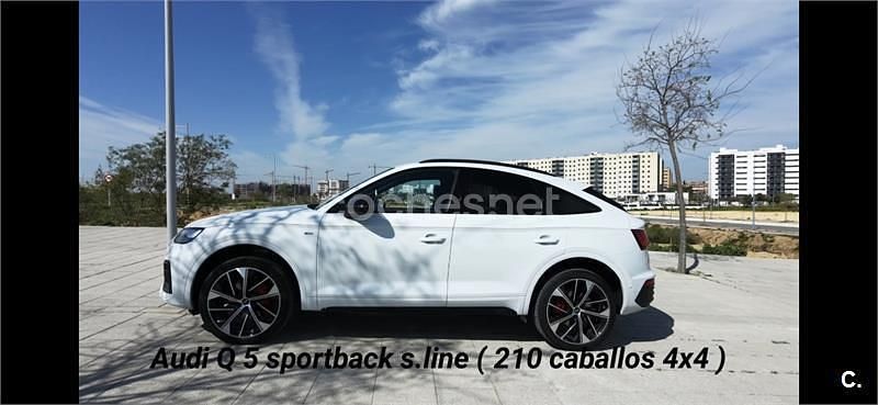 Usado Audi Q5 Sportback S-Line 204 CV (150 kW) 2022 Blanco SUV