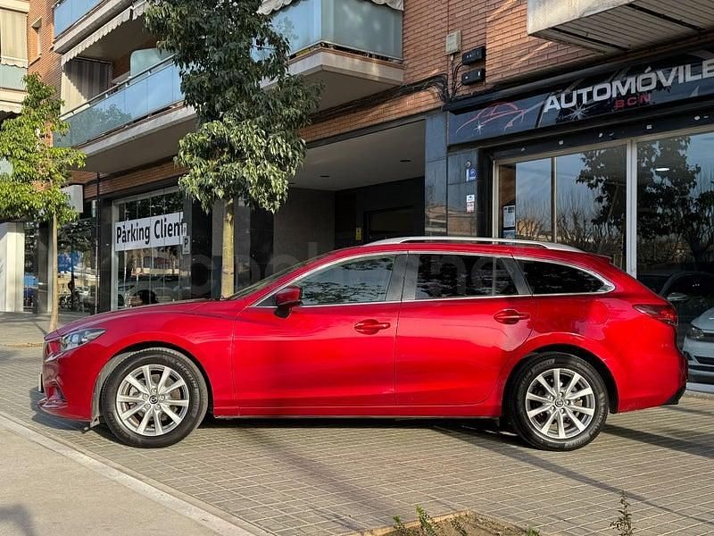 Usado Mazda 6 Style 145 CV (106 kW) 2017 Granate Familiar