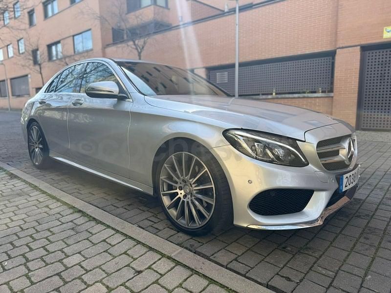 Usado Mercedes C220 170 CV (125 kW) 2017 Blanco Berlina