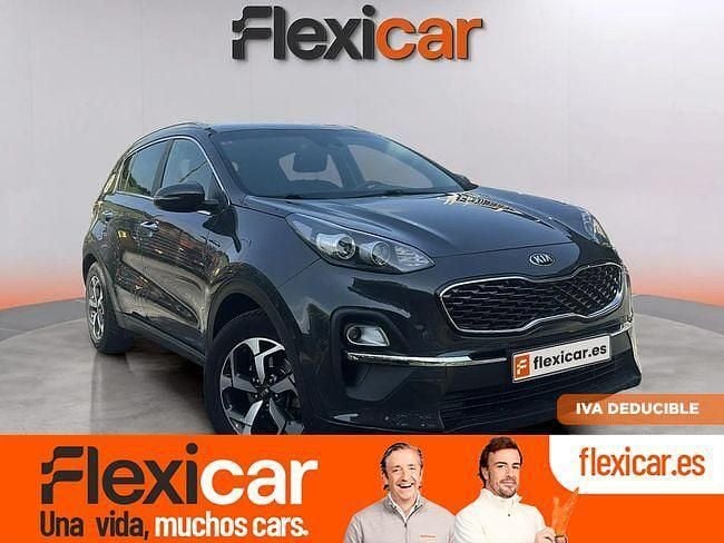 Negro Usado 2021 Kia Sportage Plus SUV | 16.690 € (Precio justo) - Imagen 1/4