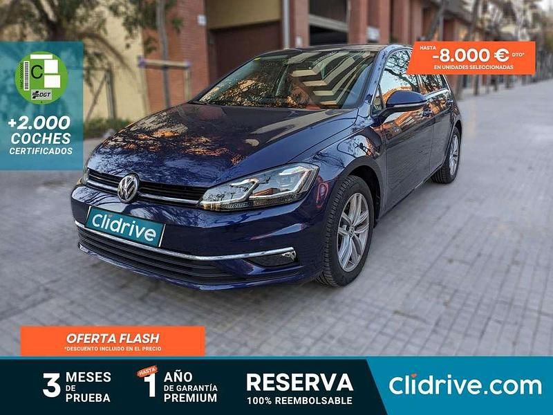 Azul Usado 2020 VW Golf VII Advance Utilitario | 17.690 € (Precio justo) - Imagen 1/3