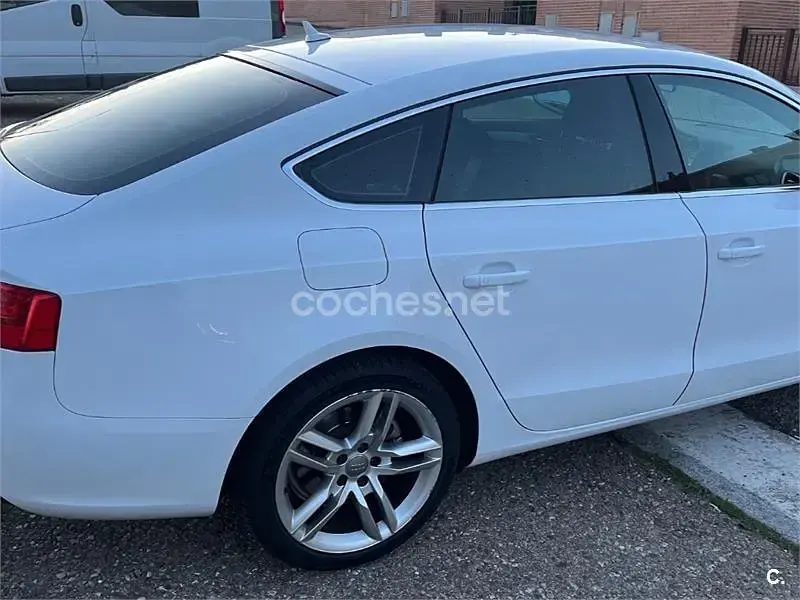 Usado Audi A5 Sportback Advanced 150 CV (110 kW) 2016 Blanco Utilitario