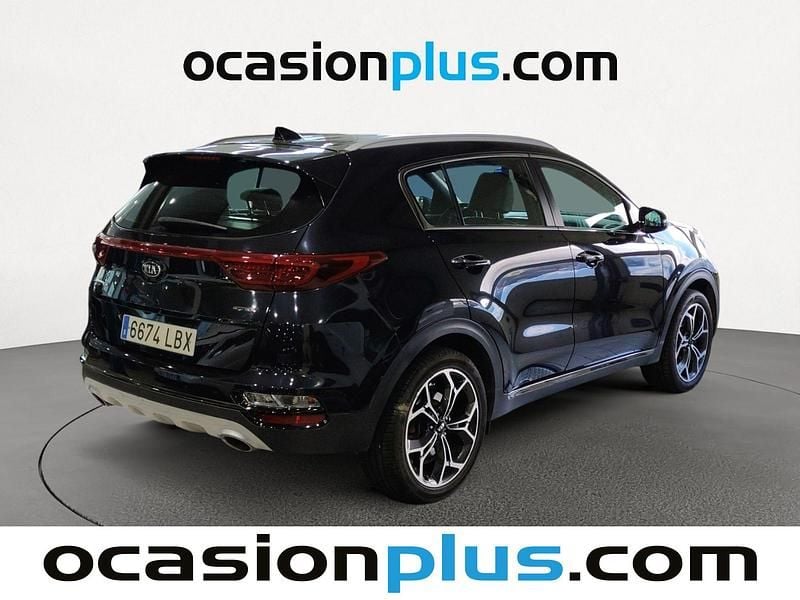 Usado Kia Sportage GT-Line 115 CV (84 kW) 2019 Negro SUV
