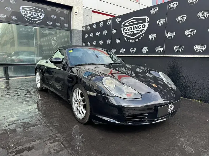 Usado Porsche Boxster 228 CV (167 kW) 2003 Negro Descapotable