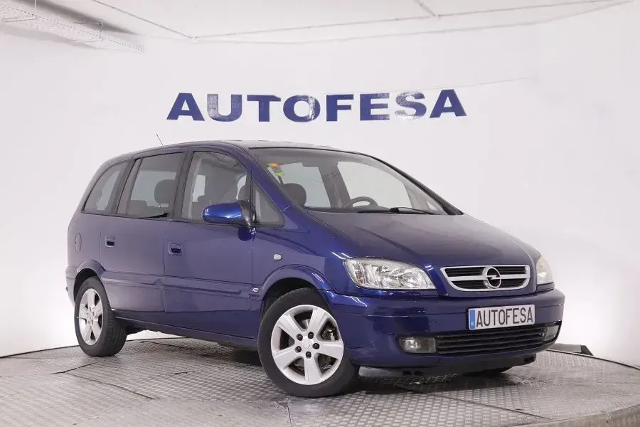 Usado Opel Zafira 125 CV (91 kW) 2005 Azul Monovolumen