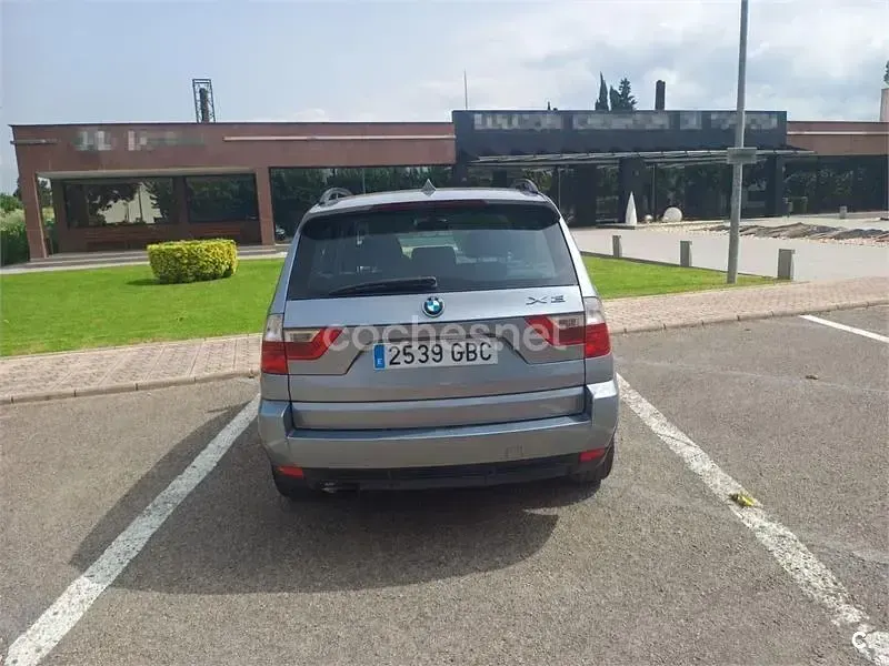 Usado BMW X3 177 CV (130 kW) 2008 Gris / plata SUV