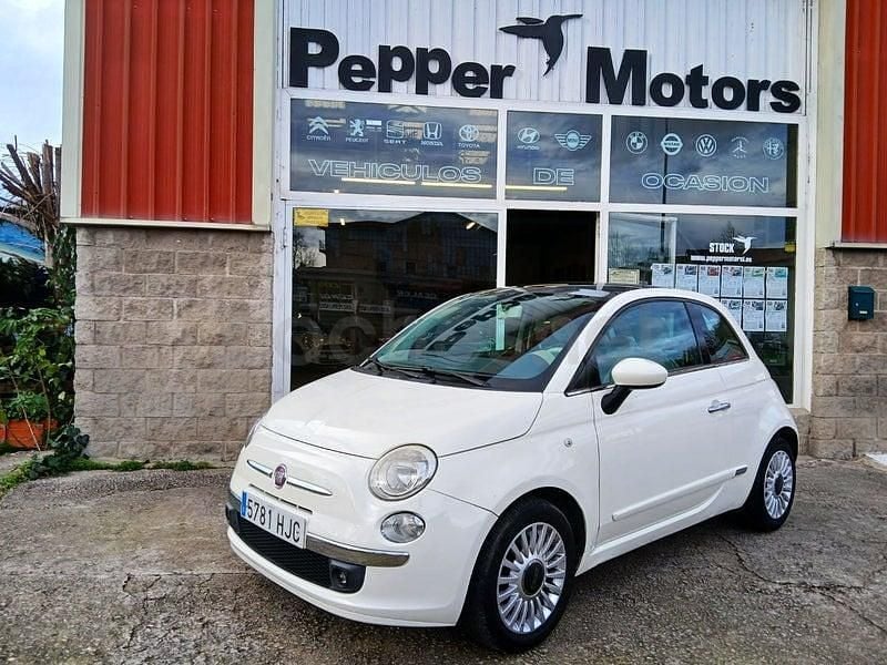 Blanco Usado 2012 Fiat 500 Lounge Berlina | 7200 € (Precio justo) - Imagen 1/4