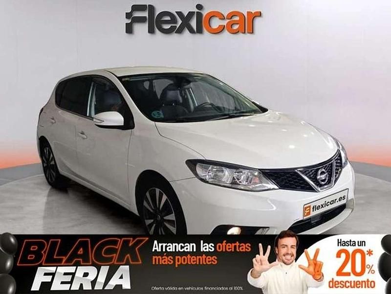 Blanco Usado 2018 Nissan Pulsar Tekna Berlina | 11.490 € (Precio justo) - Imagen 1/4