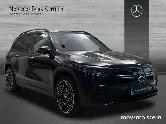 Käytetty Mercedes EQB350 AMG line 214 kW (292 HP) 2023 Musta Katumaasturi
