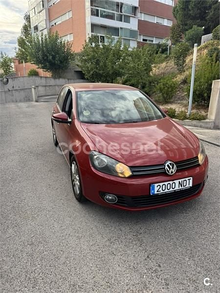 Rojo Usado 2010 VW Golf VI Sport Utilitario | 6800 € (Precio justo) - Imagen 1/4