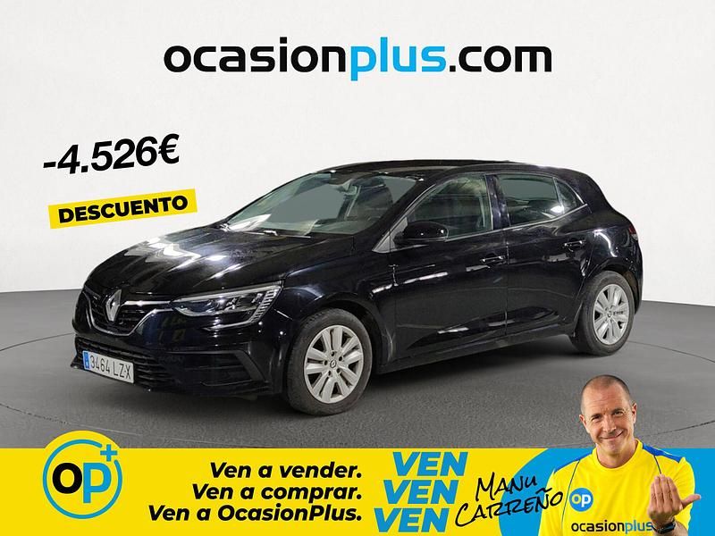 Usado Renault Mégane IV Intens 115 CV (84 kW) 2022 Negro Berlina