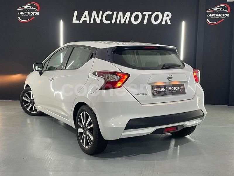 Usado Nissan Micra N-Connecta 100 CV (73 kW) 2019 Blanco Utilitario