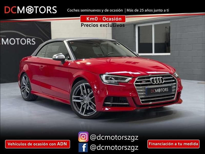 Rojo Usado 2017 Audi S3 Cabriolet Descapotable | 31.400 € - Imagen 1/4