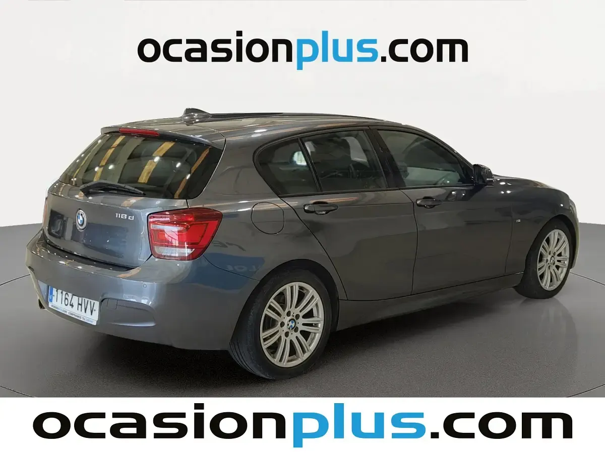 Usado BMW 118 143 CV (105 kW) 2014 Gris Utilitario