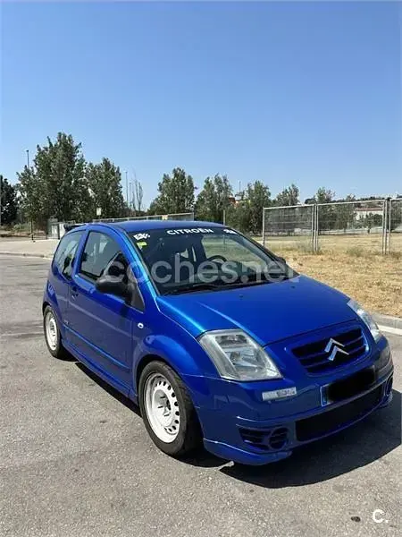 Usado Citroën C2 125 CV (91 kW) 2006 Azul Utilitario