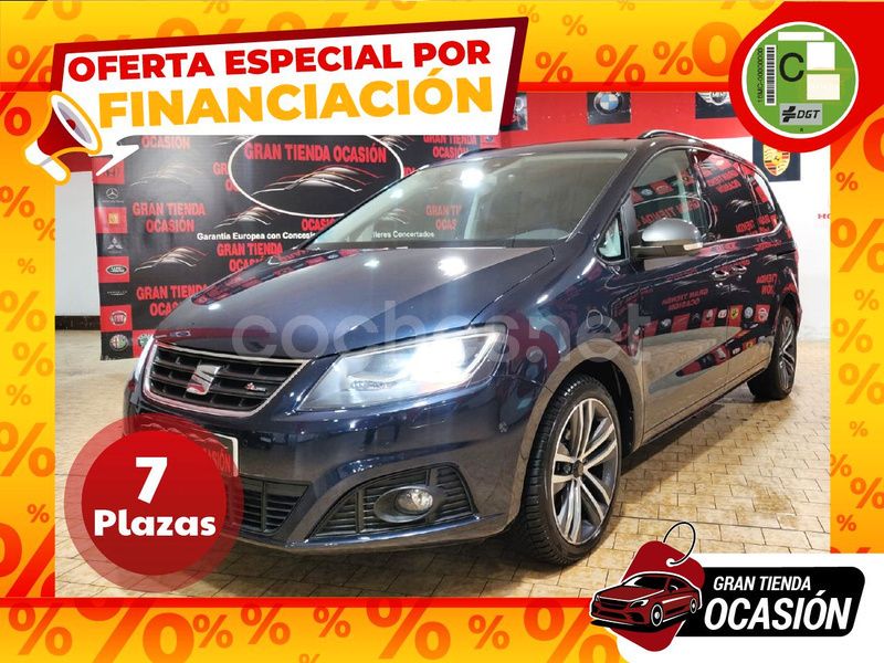 Gris / plata Usado 2016 Seat Alhambra Style Monovolumen | 20.980 € (Un poco caro) - Imagen 1/4