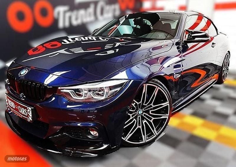 Azul Usado 2019 BMW 440 Comfort Edition Descapotable | 47.590 € (Precio justo) - Imagen 1/4