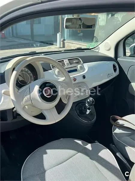 Usado Fiat 500 Pop 69 CV (50 kW) 2012 Blanco Berlina