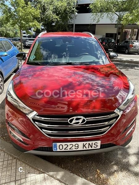 Rojo Usado 2018 Hyundai Tucson GO! SUV | 15.200 € (Buen precio) - Imagen 1/4