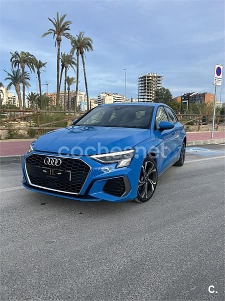 Usado Audi A3 Advanced Plus 204 CV (150 kW) 2022 Azul Berlina